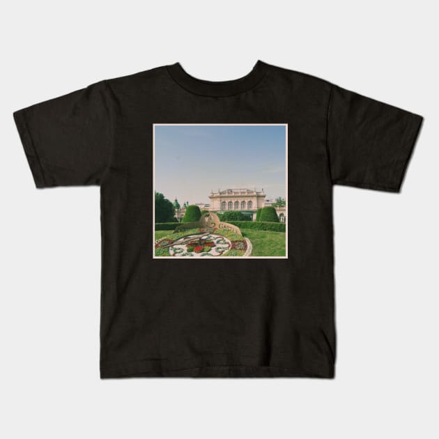 Beautiful Vintage Photography from Vienna Austria Europe Streets of Vienna Discover new places Travel the world Kids T-Shirt by BoogieCreates